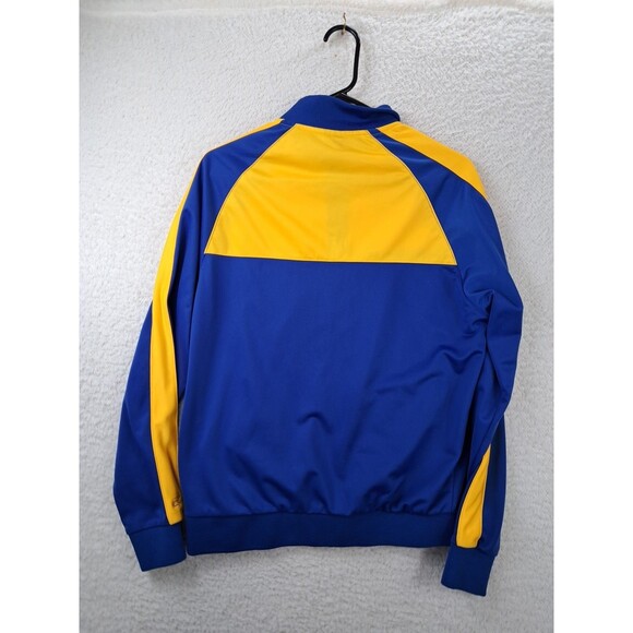 Pittsburg Panthers Colosseum LS Blue Yellow Full Zip Light Jacket Mens Small - Picture 8 of 8